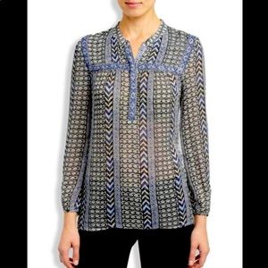 EUC LUCKY BRAND PEASANT TOP